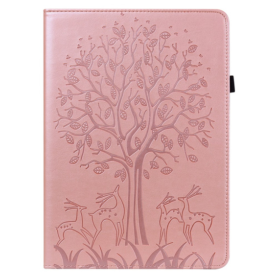 Etui do Xiaomi Redmi Pad SE 11", tree and deers, różowe