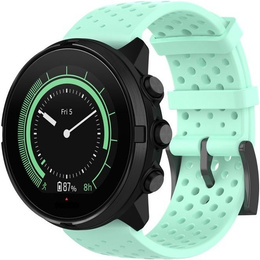Pasek Silikonowy do Suunto 9 24mm - Turkusowy