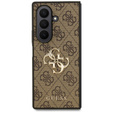 Etui GUESS do Samsung Galaxy Z Fold7, 4G Big Metal Logo, brązowe