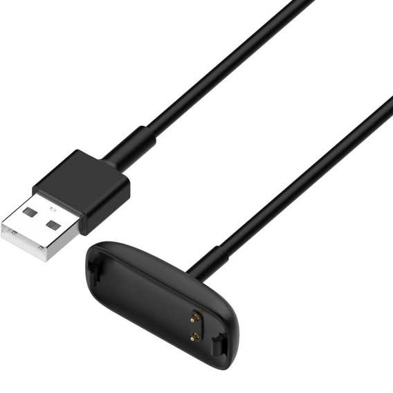 Kabel USB / Ładowarka do Fitbit Inspire 3, Czarna