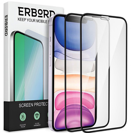 2x Szkło Hybrydowe Ceramic ERBORD do iPhone XR / 11