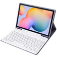 Etui z klawiaturą do Samsung Galaxy Tab S6 Lite 10.4" 2020/2022/2024, Pen Slot, fioletowe
