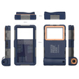 SHELLBOX I Uniwersalne Etui Wodoodporne na telefon, Dark Blue/Grey