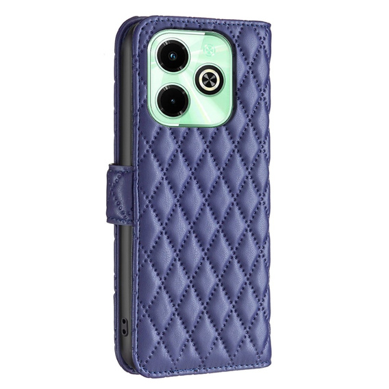 Etui z klapką do Infinix Hot 40i, Wallet, BINFEN COLOR, niebieskie