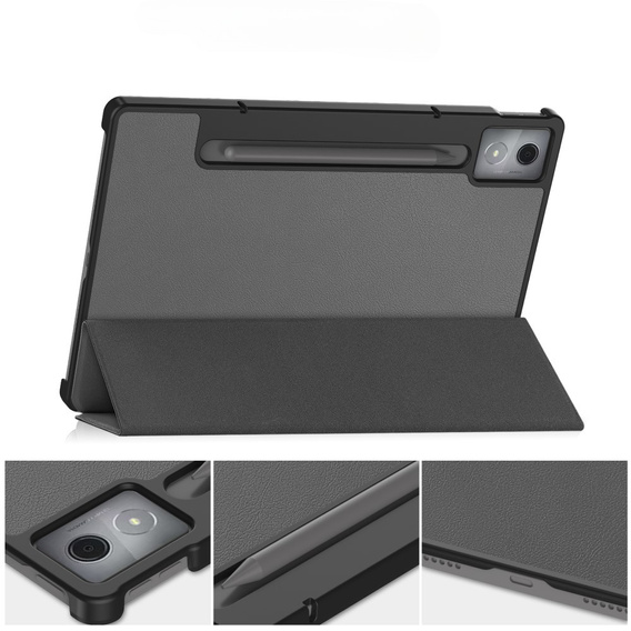 Etui do Lenovo Idea Tab Pro 12.7", Smartcase, szare