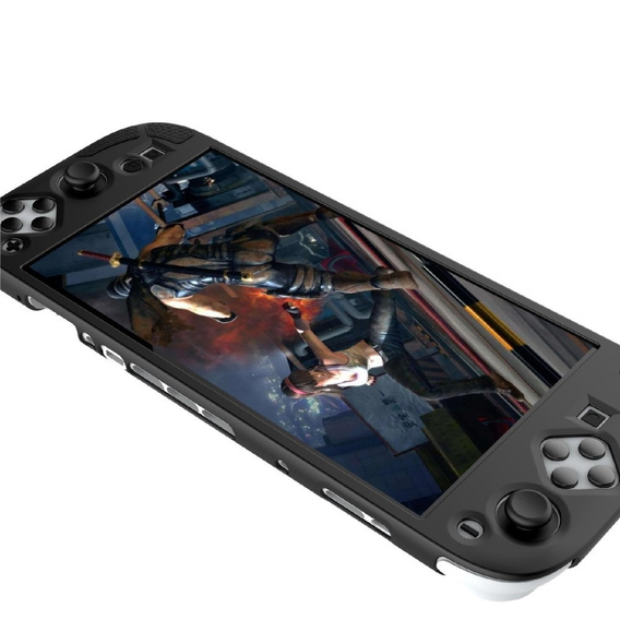 Silikonowe etui z podstawką do Nintendo Switch 2 – antypoślizgowe, odporne na wstrząsy - czarne