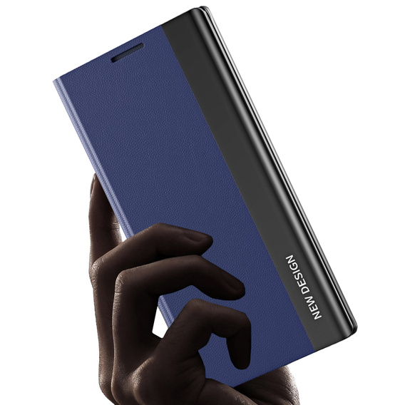 Etui z klapką do Samsung Galaxy M33 5G, Side Magnetic, granatowe