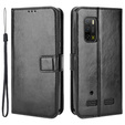 Etui z klapką do Ulefone Armor X10 / X10 Pro, Crazy Horse Wallet, czarne