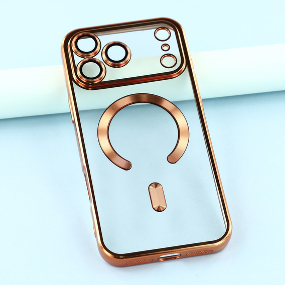 Etui do iPhone 17 Pro Max Electro MagSafe – pomarańczowe