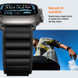 Pasek Spigen WBF1 Band do Apple Watch 8/9/10/11/SE/Ultra 1/2 (44/45/46/49 mm) – Black