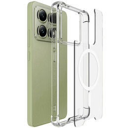 Etui IMAK do Xiaomi 14T, Clear Case, do MagSafe, przezroczyste