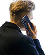 Etui z klapką Dux Ducis do Xiaomi Redmi Note 14 4G, Skin Pro, granatowe