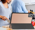 Etui do Lenovo Idea Tab 11" 2025 TB336FU TB336ZU, Smartcase z miejscem na rysik, różowe rose gold