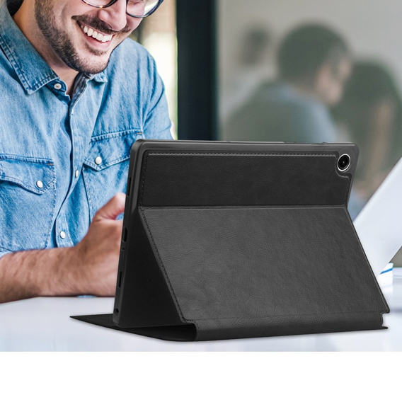 Etui do Samsung Galaxy Tab S9 FE / S10 FE, Business Card and Pen Slot, czarne