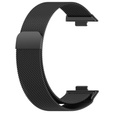Bransoleta Milanese + Etui z osłoną na ekran do Huawei Watch Fit 4, Czarna