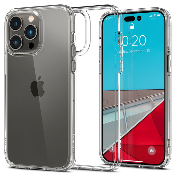 Etui Spigen do iPhone 14 Pro, Ultra Hybrid, Przezroczyste