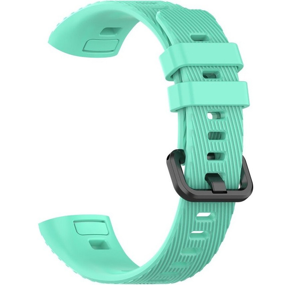 Pasek Silikonowy do Huawei Band 3/4 Pro - Turkusowy