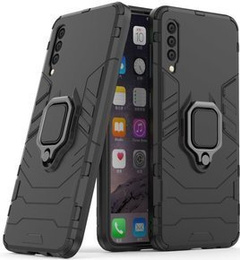 Etui do Samsung Galaxy A50/A50S/A30S, Kickstand Ring, czarne