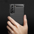 Etui do Samsung Galaxy S22+ Plus, Karbon, czarne