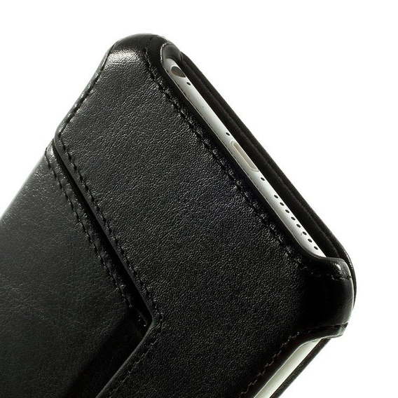 Czarne Etui z klapką do iPhone 6 Plus / 6S Plus