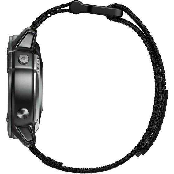 Pasek nylonowy do Garmin Fenix 7X/6X Pro/Tactix 7 26mm, Black