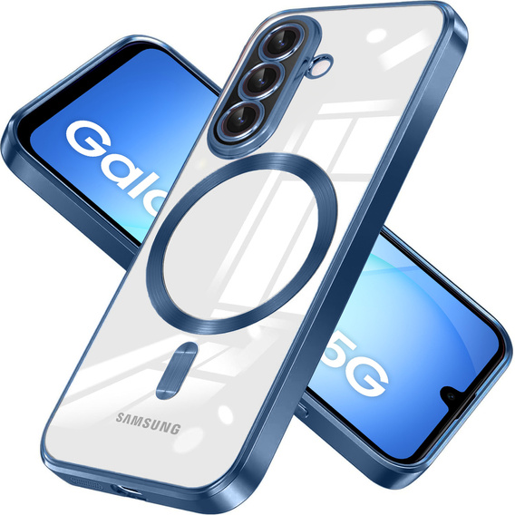 Etui do Samsung Galaxy A17 5G, Electro MagSafe, granatowe