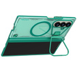 Etui do Samsung Galaxy Z Fold7 5G, pancerne Nillkin, Icelade Prop, do Magsafe, zielone
