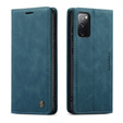 Etui CASEME do Samsung Galaxy S20 FE, Leather Wallet Case, zielone