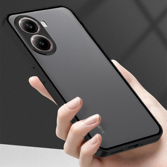Etui do Xiaomi Poco X7 Pro 5G, Frame Case, czarne