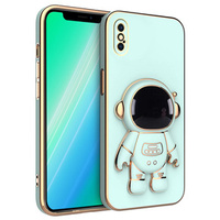 Etui do iPhone X / XS, Astronaut, miętowe