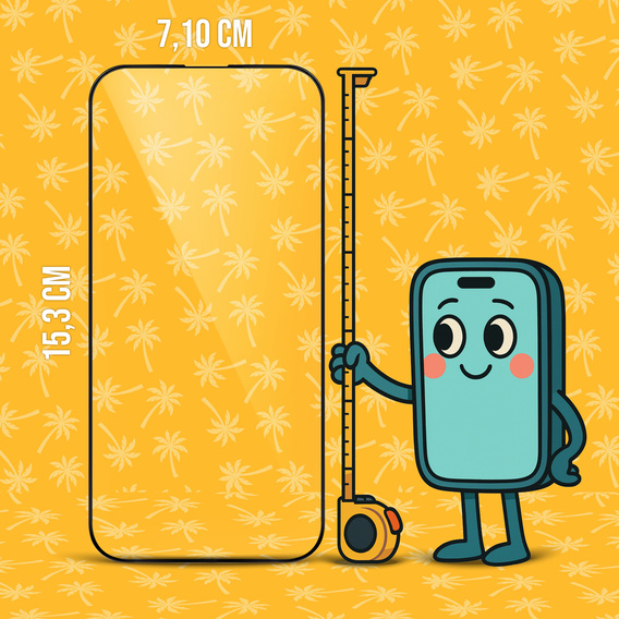 Szkło Ceramiczne 9D Flexi Palm do iPhone Air