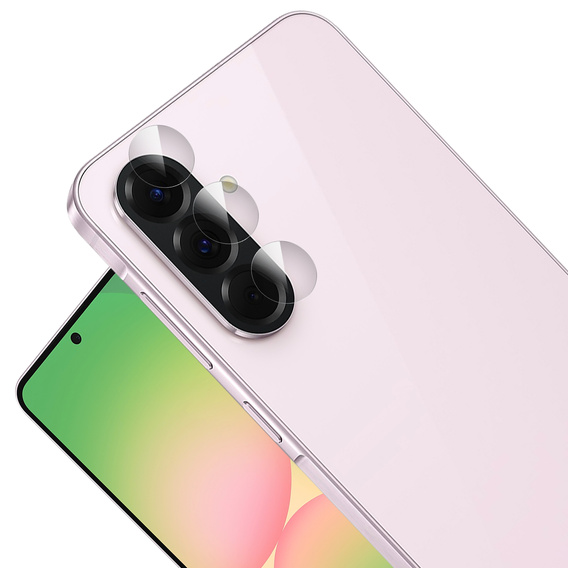 Szkło hartowane na aparat (obiektywy) do Samsung Galaxy A56 5G, przezroczyste