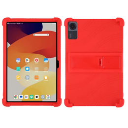 Etui silikonowe do Xiaomi Redmi Pad SE 11", Impact, pancerne, czerwone