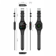 Etui SHELLBOX Waterproof do  Apple Watch SE/6/5/4 44mm - Black