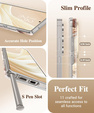 Etui GVIEWIN do Samsung Galaxy S25 Ultra – Topaz/Gold