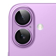 2x Szkło na aparat ERBORD OPTIK Pro do iPhone 17, fioletowe