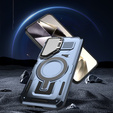 Etui do Samsung Galaxy S24 FE, Military MagSafe with camera protection, niebieskie
