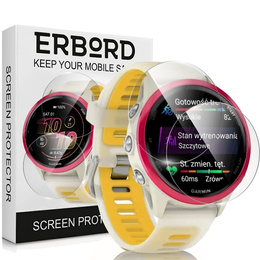 2x Szkło Hartowane ERBORD do Garmin Forerunner 570 42mm, Szybka