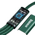 Baseus Rapid Series 3‑w‑1 kabel 20 W 1,5 m – zielony