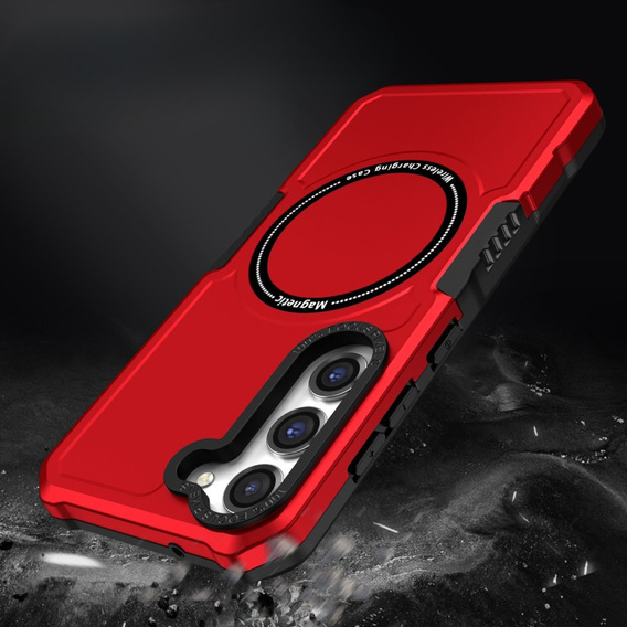 Etui do Samsung Galaxy S23 Plus, Protective MagSafe, czerwone