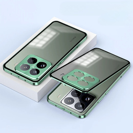 Etui do Xiaomi 15, Frame Case, zielone