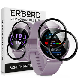 2x Szkło Hybrydowe ERBORD do Garmin Vivoactive 5