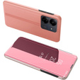 Etui do Xiaomi Redmi 13C / Poco C65, Clear View, różowe rose gold