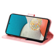 Etui z klapką do Samsung Galaxy A53 5G, Mandala Flower, różowe Rose Gold