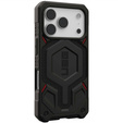 Etui Urban Armor Gear do iPhone 17 Pro, Monarch Pro Kevlar MagSafe, kevlar black