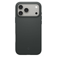 Etui Spigen do iPhone 17 Pro Max, Silicone Fit Mag MagSafe, Abyss Green