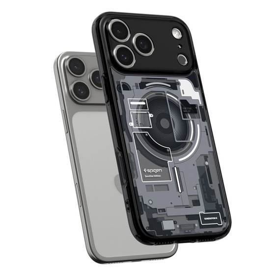 Etui Spigen do iPhone 17 Pro Max, Ultra Hybrid Mag MagSafe, Neo One - Black