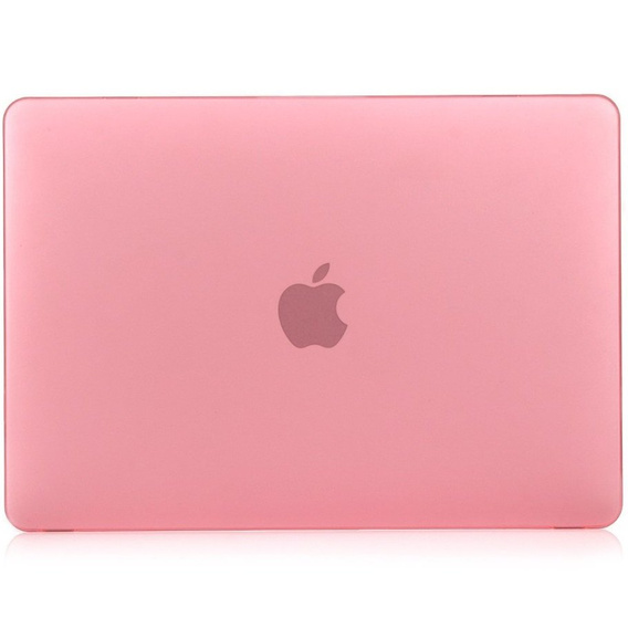 Etui do Macbook Pro 13 A1706 A1708 A1989 A2159 A2251 A2289 A2338, Hard Case Obudowa, Ciemny różowy