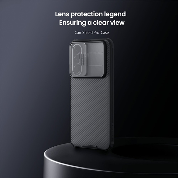 Etui NILLKIN do Samsung Galaxy A57 5G, Camshield Pro, przezroczyste / czarne