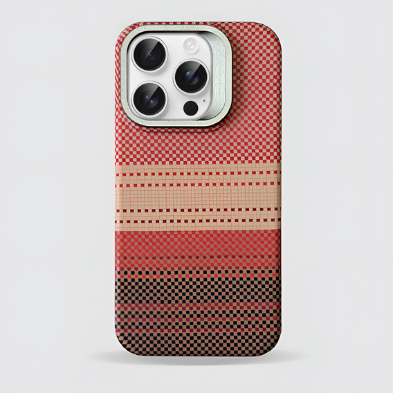 Etui do iPhone 16 Pro Max, Frame Kickstand, do MagSafe, Sunset Orange